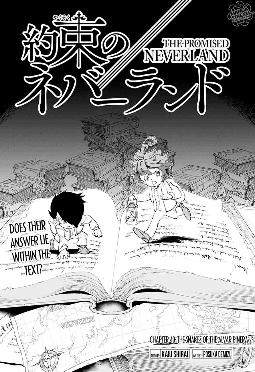 The Promised Neverland Chapter 40 Page 3