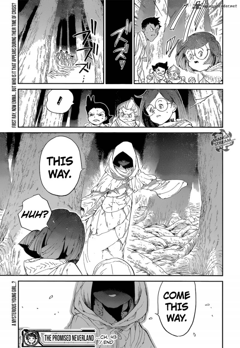 The Promised Neverland Chapter 43 Page 20