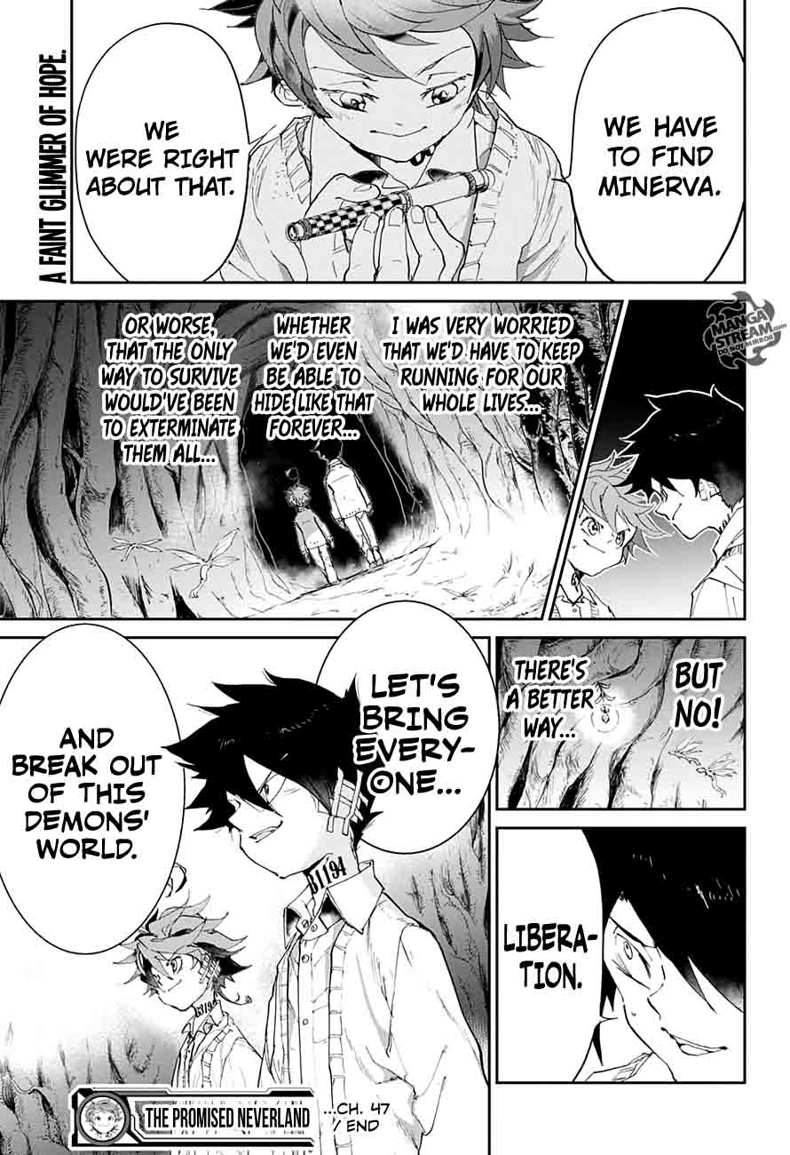 The Promised Neverland Chapter 47 Page 20