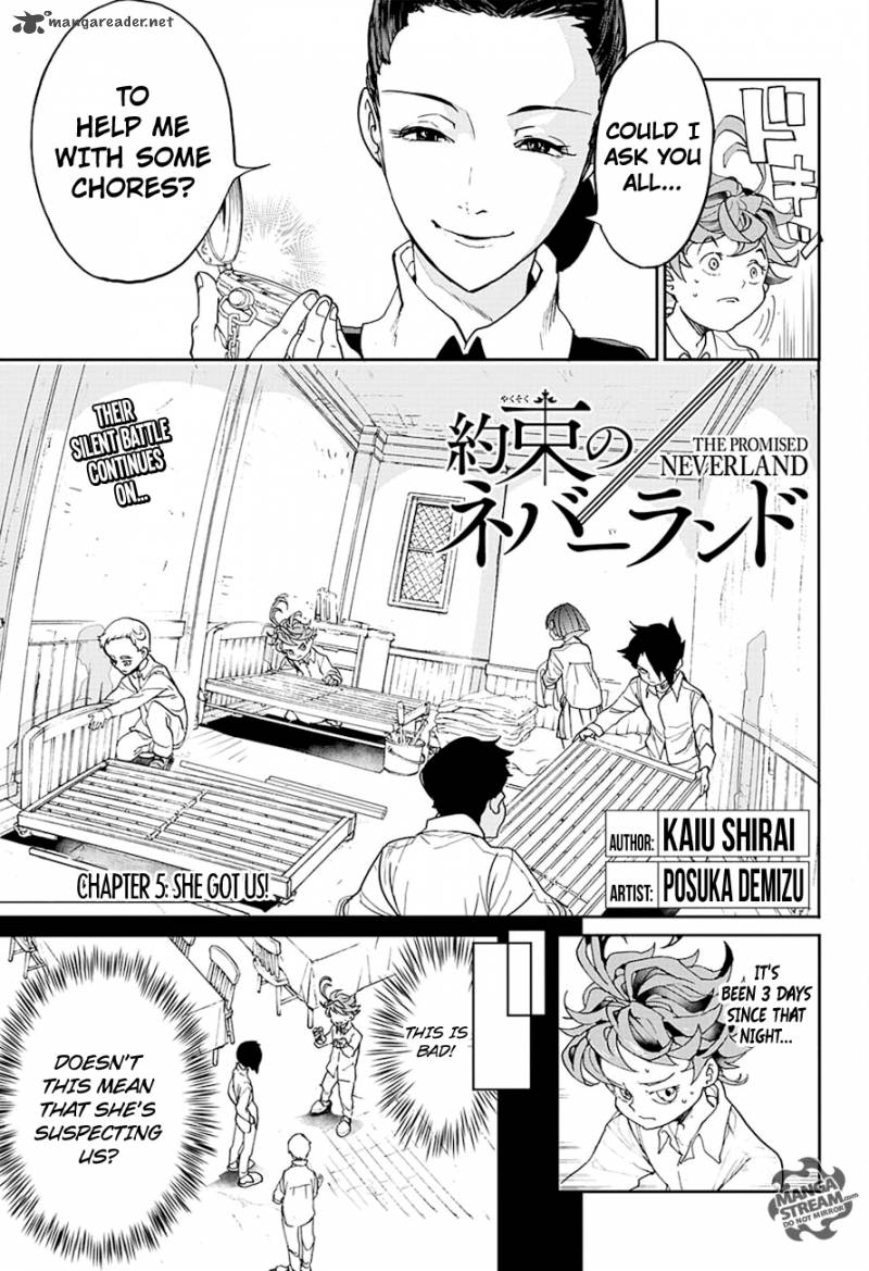 The Promised Neverland Chapter 5 Page 3
