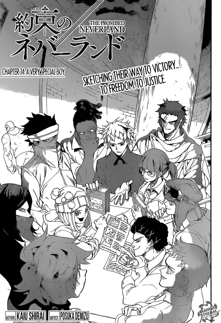 The Promised Neverland Chapter 74 Page 3