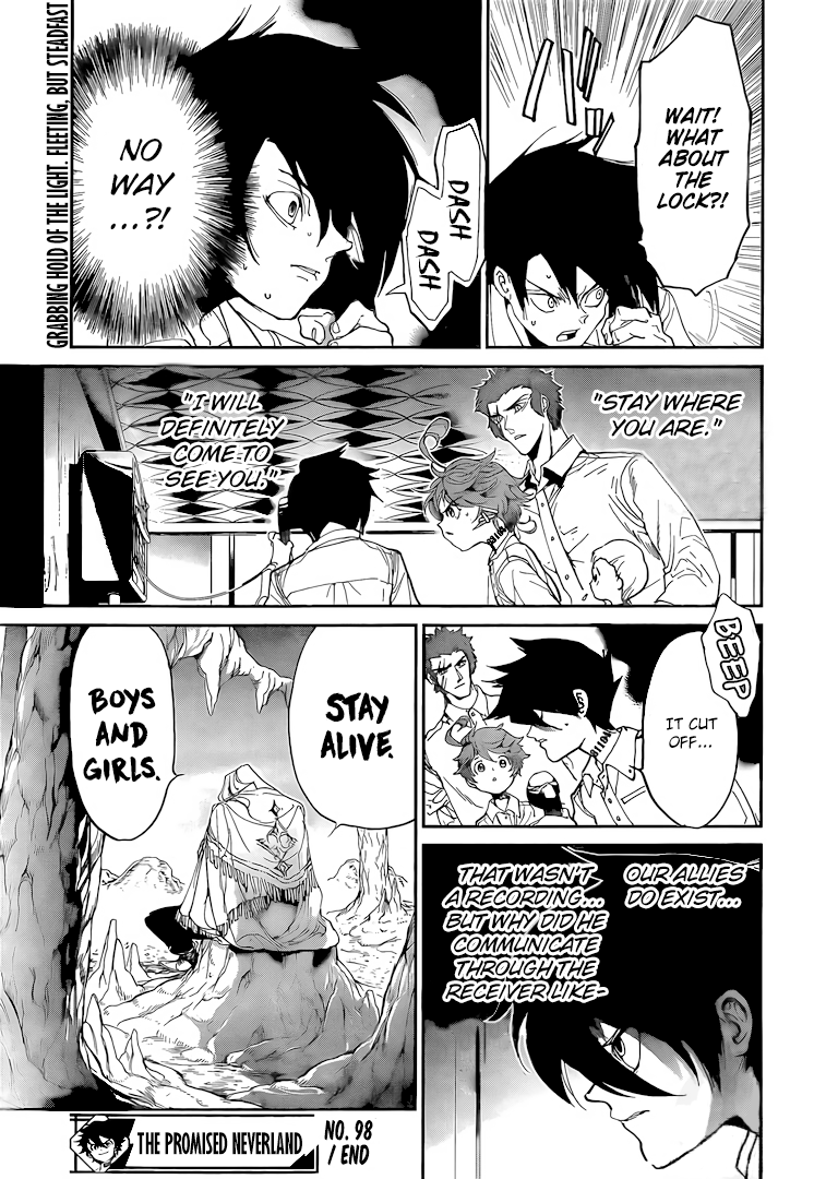 The Promised Neverland Chapter 98 Page 21