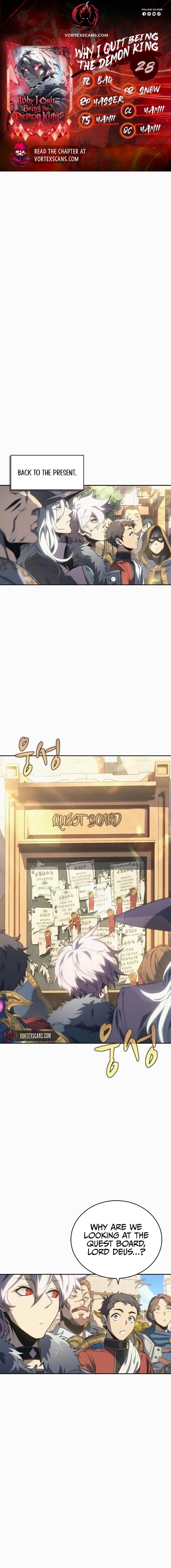 The Reason Why I Quit Being The Demon King Chapter 28 Page 1