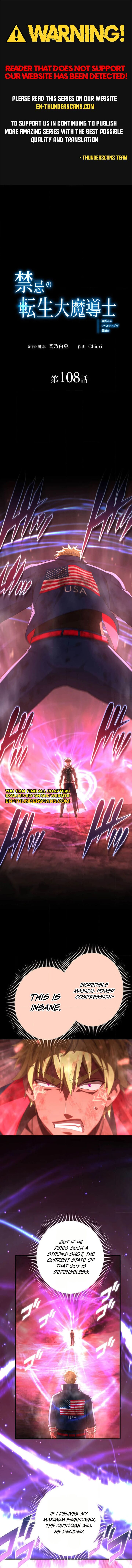 The Reincarnation Of The Forbidden Archmage Chapter 108 Page 1