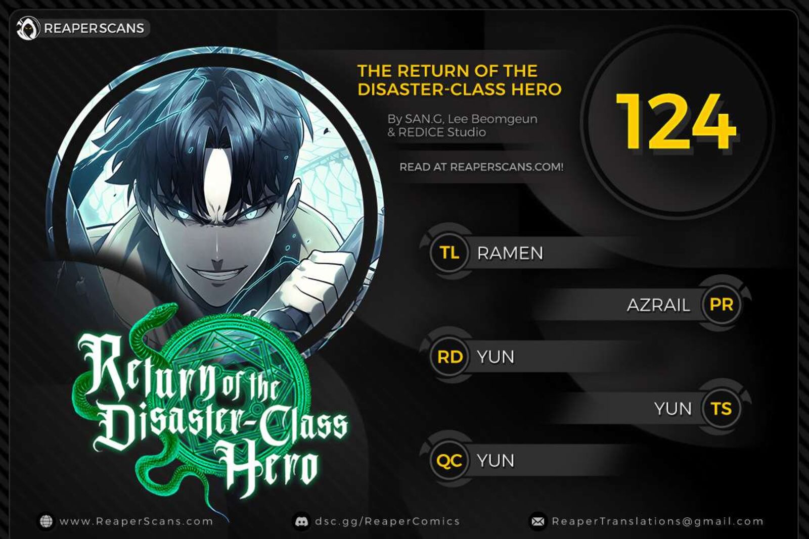The Return Of The Disaster Class Hero Chapter 124 Page 1
