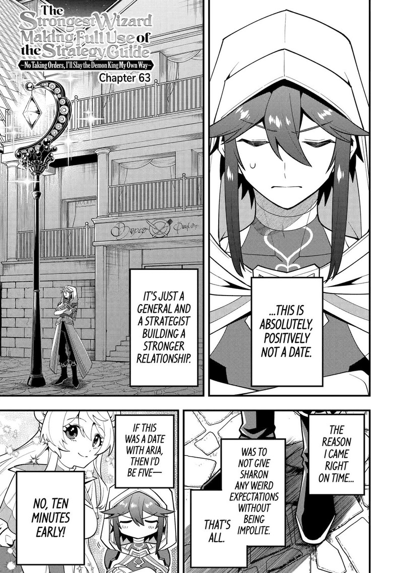 The Strongest Sorcerer Who Makes Full Use Of The Strategy Guide Chapter 63 Page 1