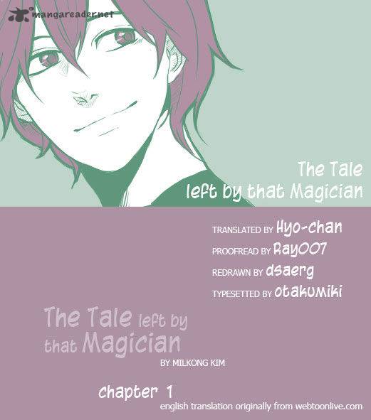 The Tale Left By That Magician Chapter 1 Page 9