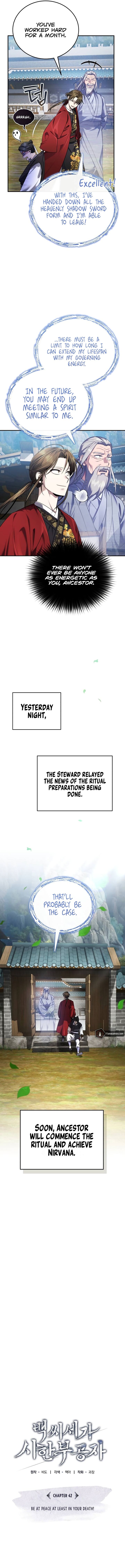The Terminally Ill Young Master Of The Baek Clan Chapter 42 Page 5