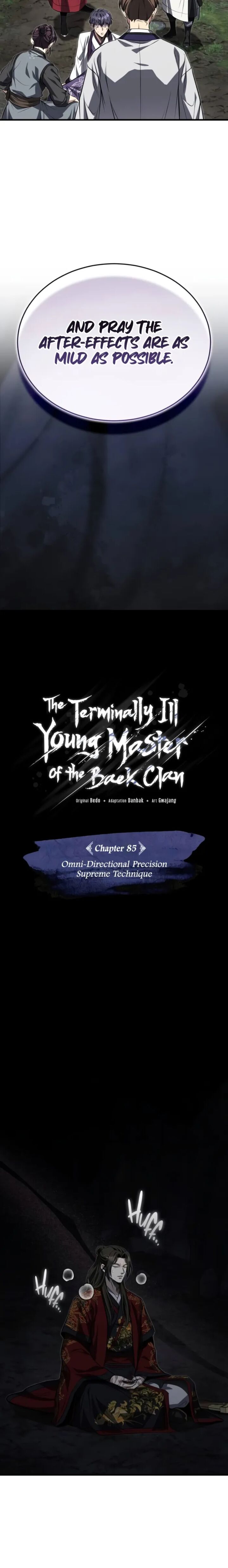 The Terminally Ill Young Master Of The Baek Clan Chapter 85 Page 14