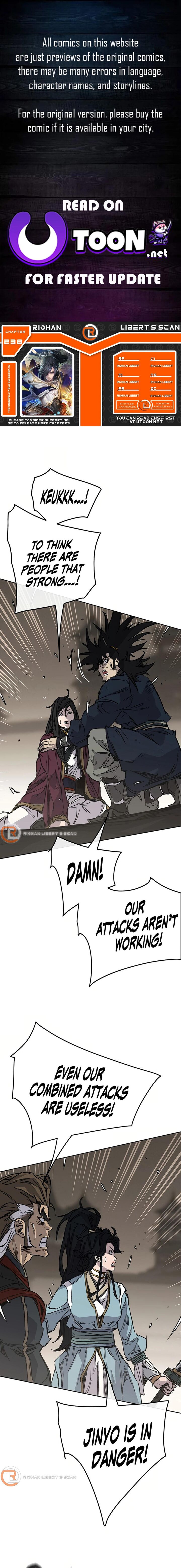 The Undefeatable Swordsman Chapter 238 Page 1