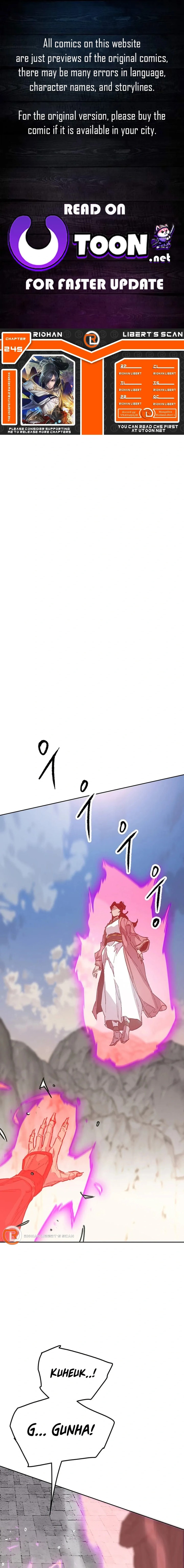 The Undefeatable Swordsman Chapter 245 Page 1