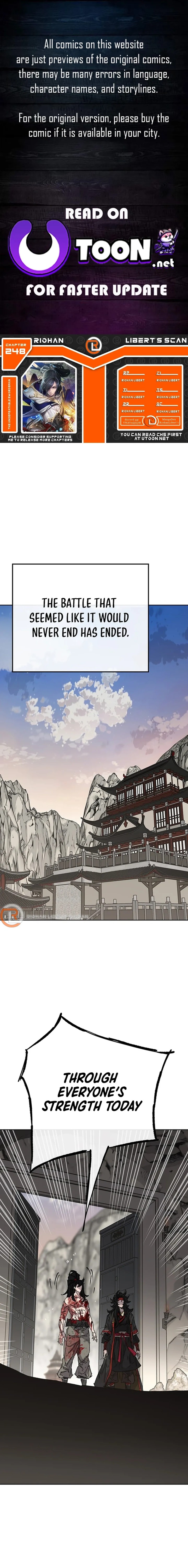 The Undefeatable Swordsman Chapter 248 Page 1