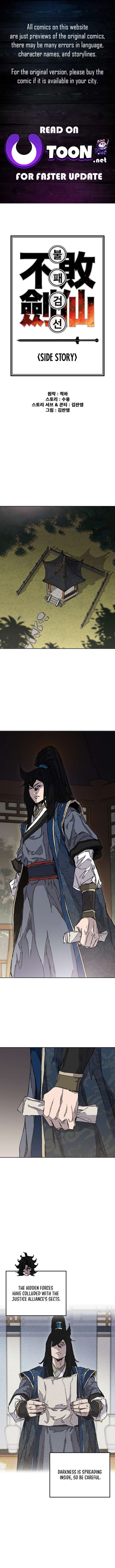 The Undefeatable Swordsman Chapter 272 Page 1