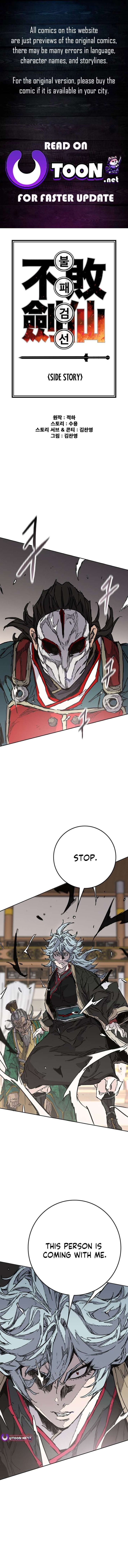 The Undefeatable Swordsman Chapter 274 Page 1