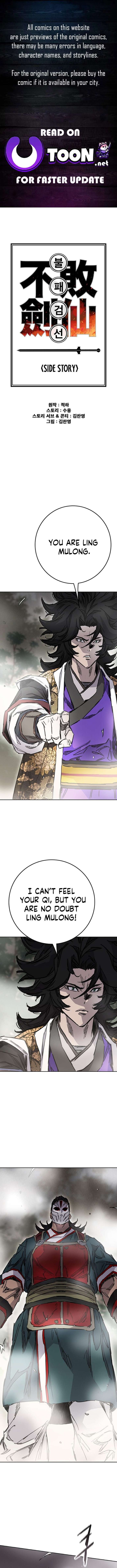 The Undefeatable Swordsman Chapter 278 Page 1