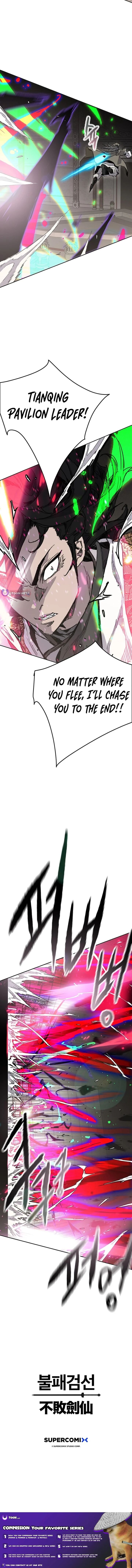 The Undefeatable Swordsman Chapter 296 Page 23