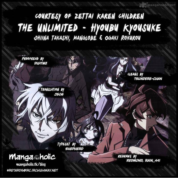 The Unlimited Hyoubu Kyousuke Chapter 1 Page 3