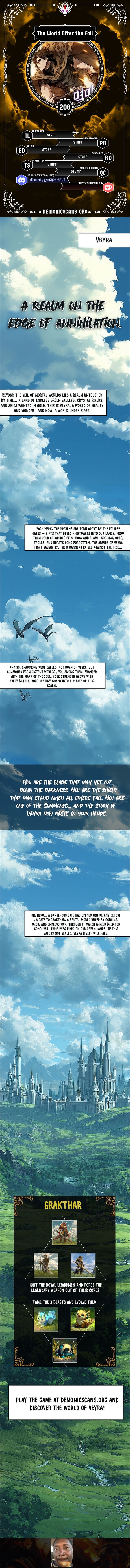 The World After The Fall Chapter 208 Page 1