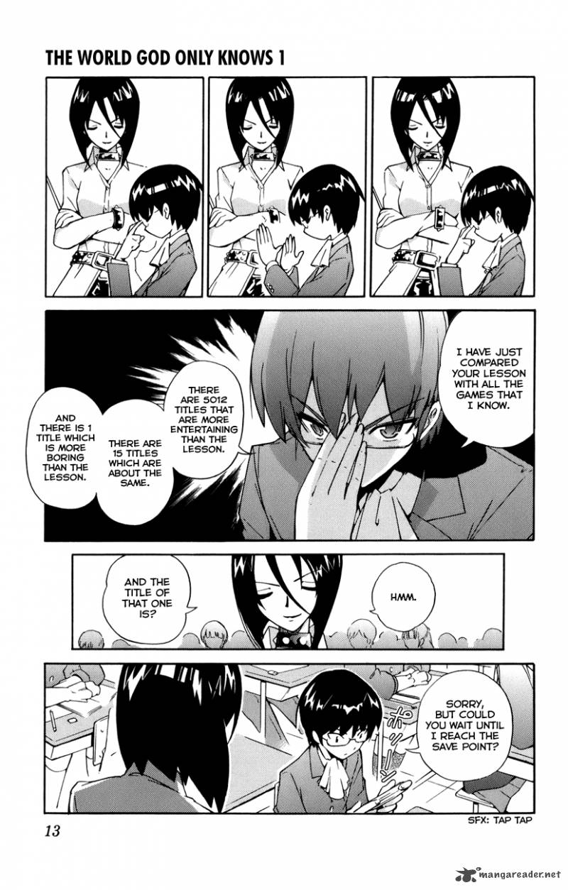 The World God Only Knows Chapter 1 Page 13
