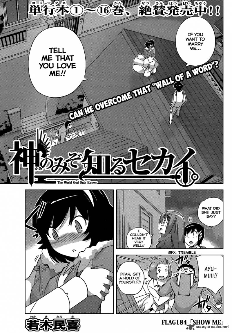 The World God Only Knows Chapter 184 Page 2