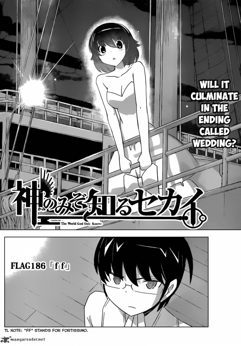 The World God Only Knows Chapter 186 Page 3