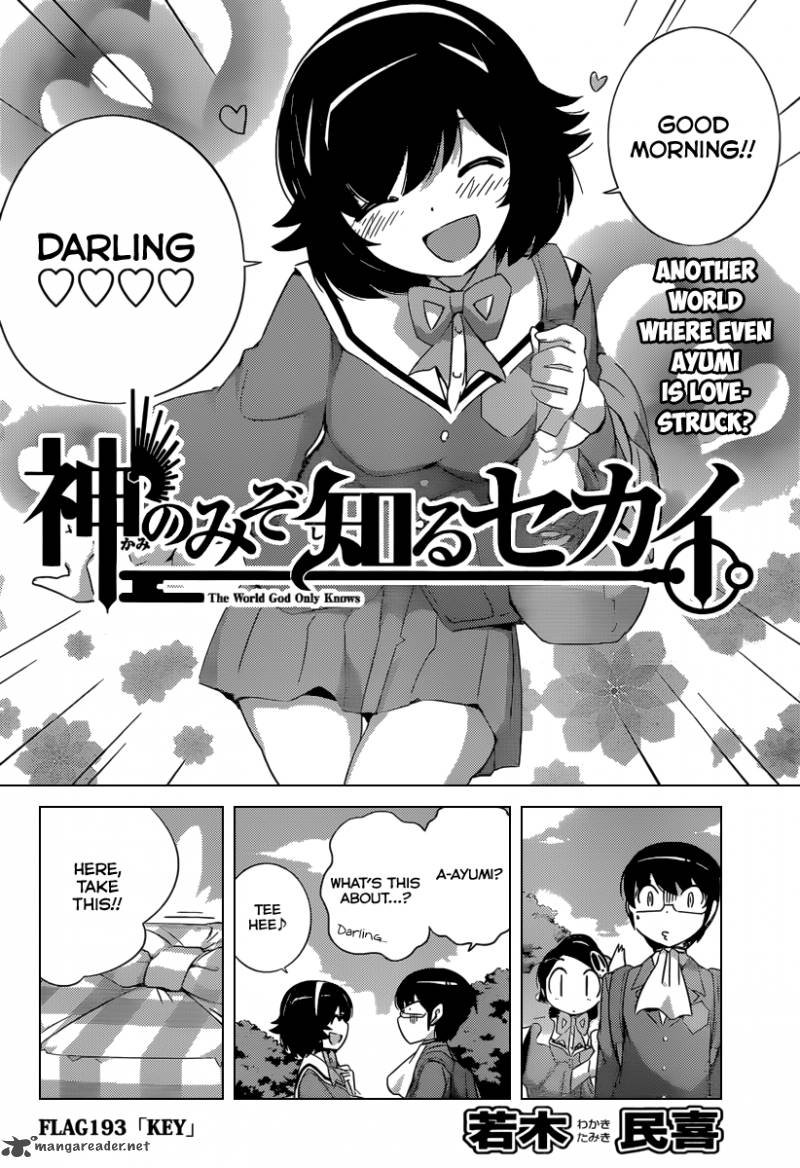 The World God Only Knows Chapter 193 Page 3
