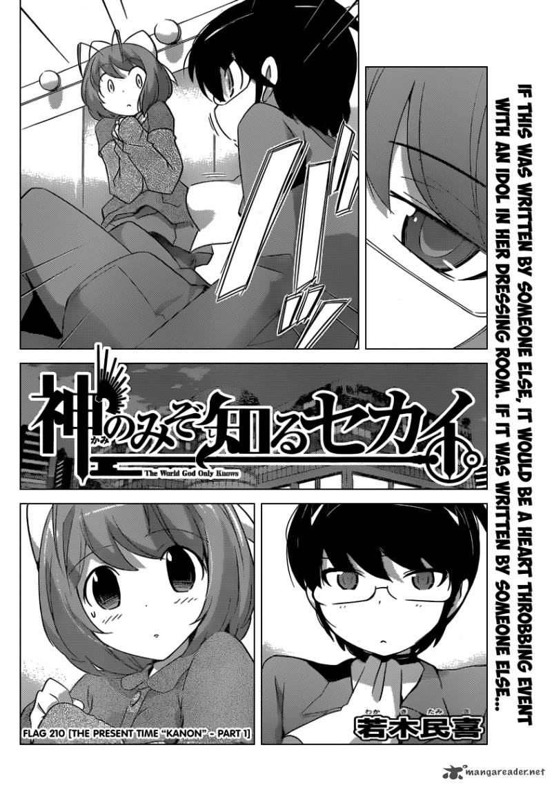 The World God Only Knows Chapter 210 Page 3