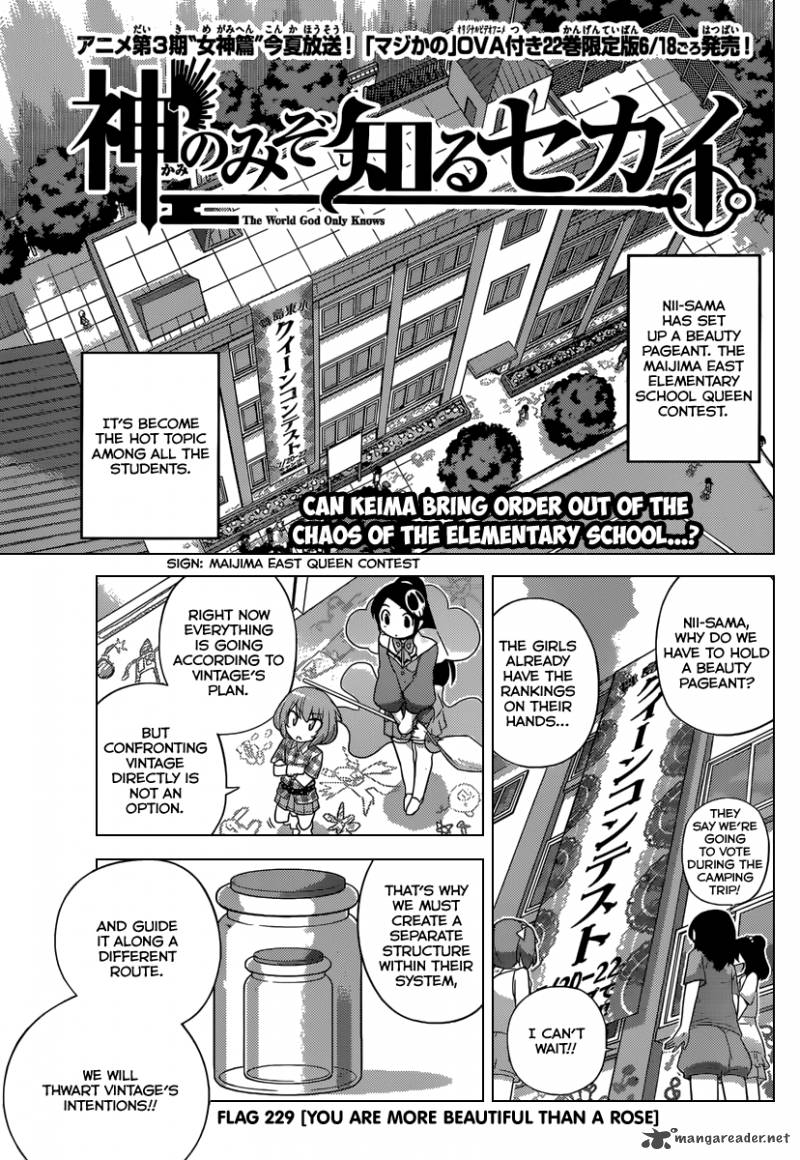 The World God Only Knows Chapter 229 Page 2