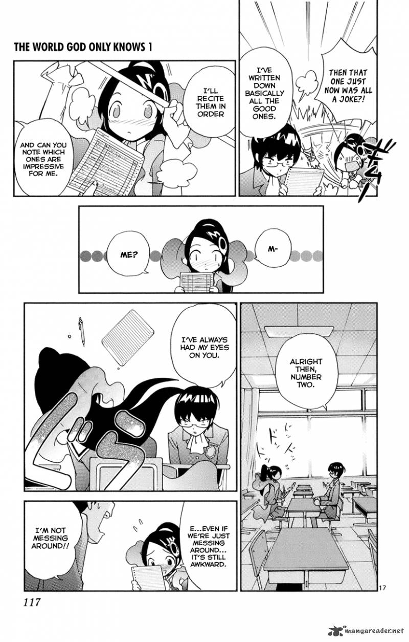 The World God Only Knows Chapter 3 Page 17