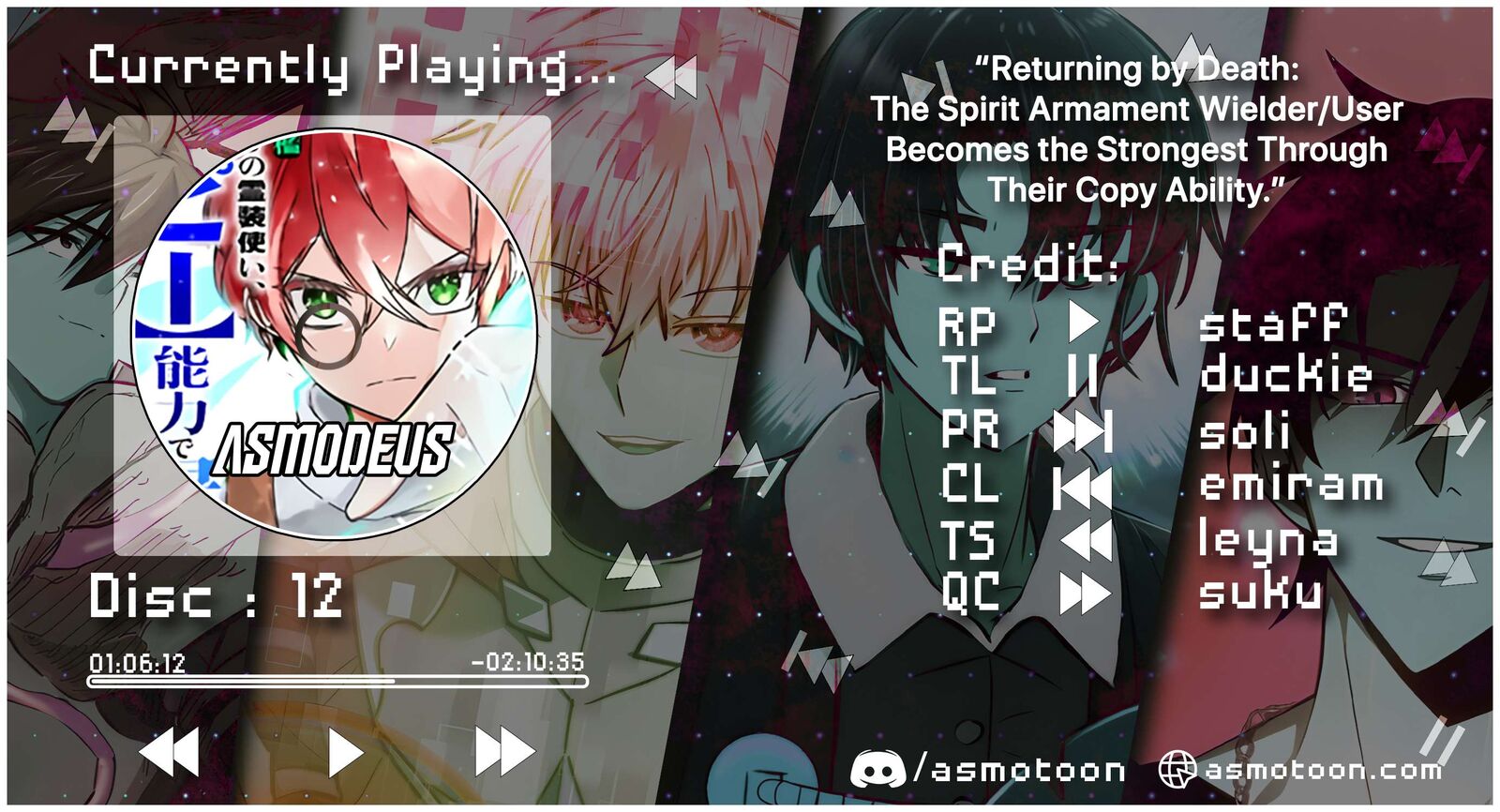 Time Prison A Spirit Armament Wielder Who Returns By Death Uses His Copy Ability To Become The Strongest Chapter 12 Page 1