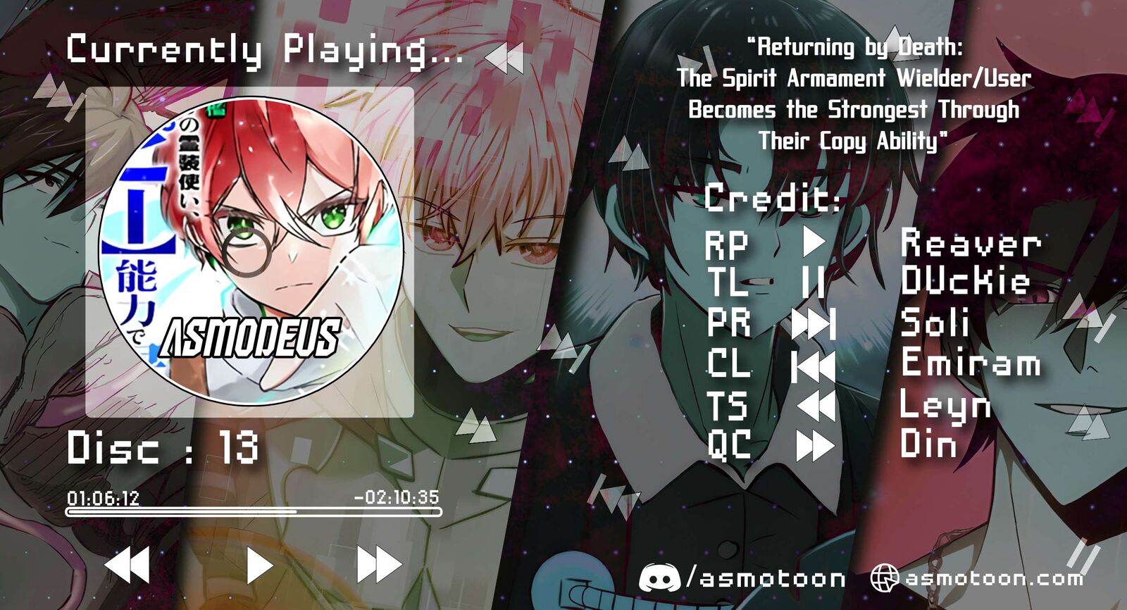 Time Prison A Spirit Armament Wielder Who Returns By Death Uses His Copy Ability To Become The Strongest Chapter 13 Page 1