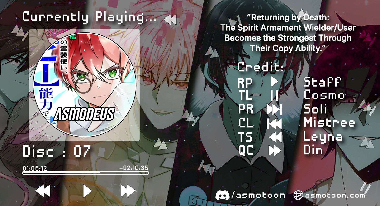 Time Prison A Spirit Armament Wielder Who Returns By Death Uses His Copy Ability To Become The Strongest Chapter 7 Page 1