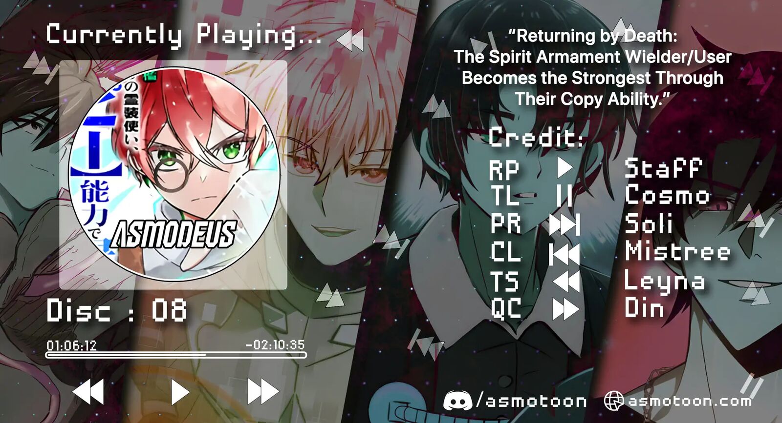 Time Prison A Spirit Armament Wielder Who Returns By Death Uses His Copy Ability To Become The Strongest Chapter 8 Page 1