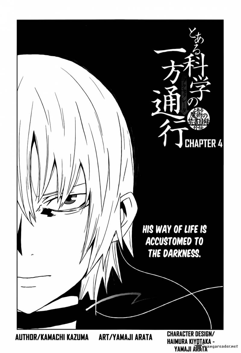 To Aru Kagaku No Accelerator Chapter 4 Page 1