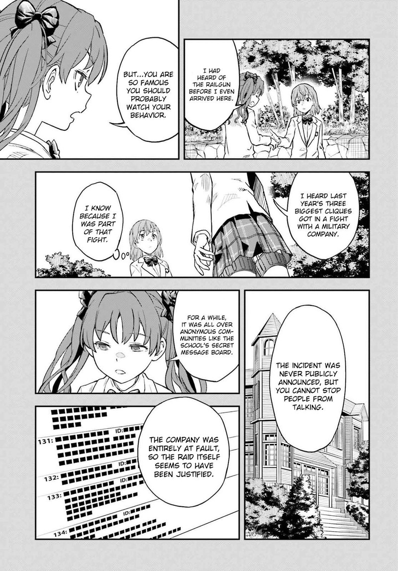 To Aru Kagaku No Choudenjibou Chapter 153 Page 15
