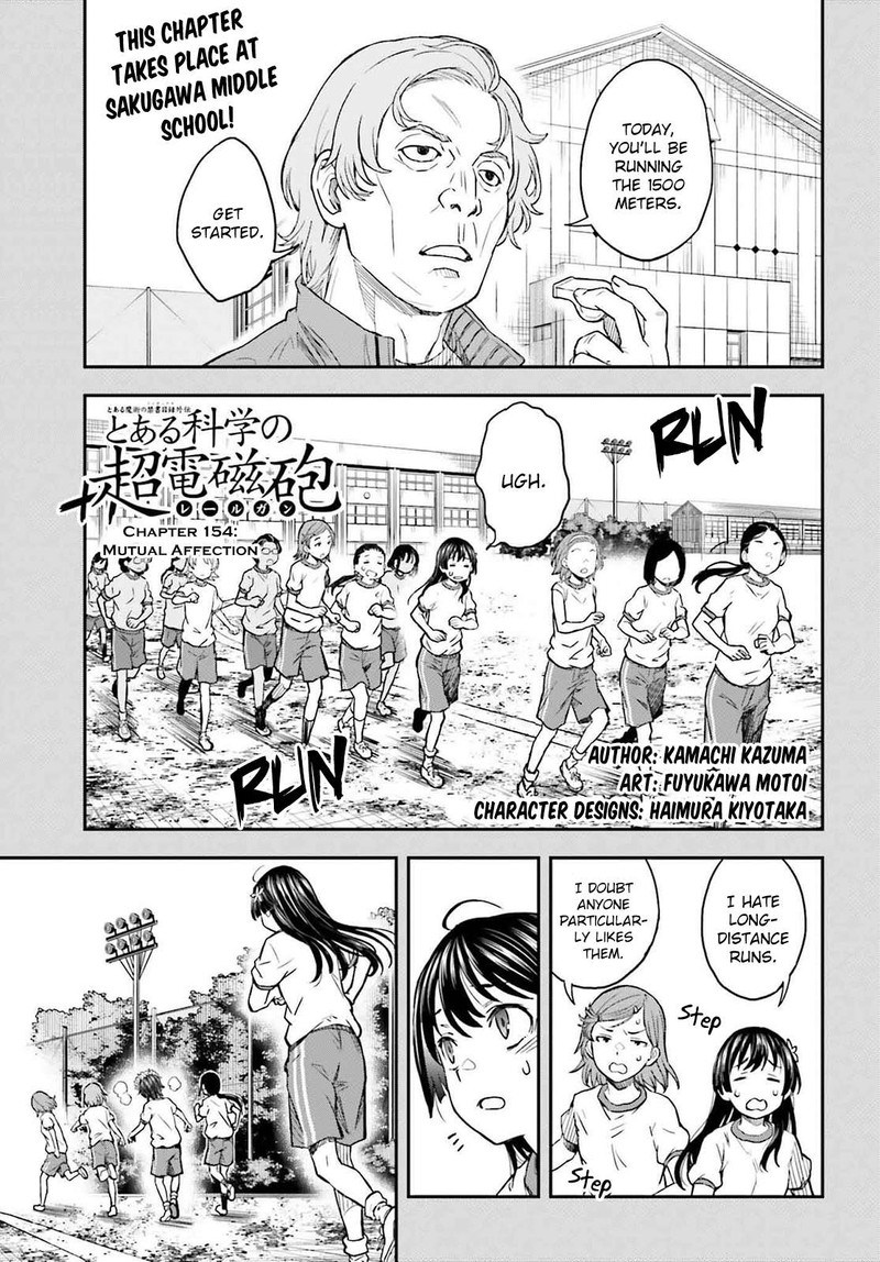 To Aru Kagaku No Choudenjibou Chapter 154 Page 1