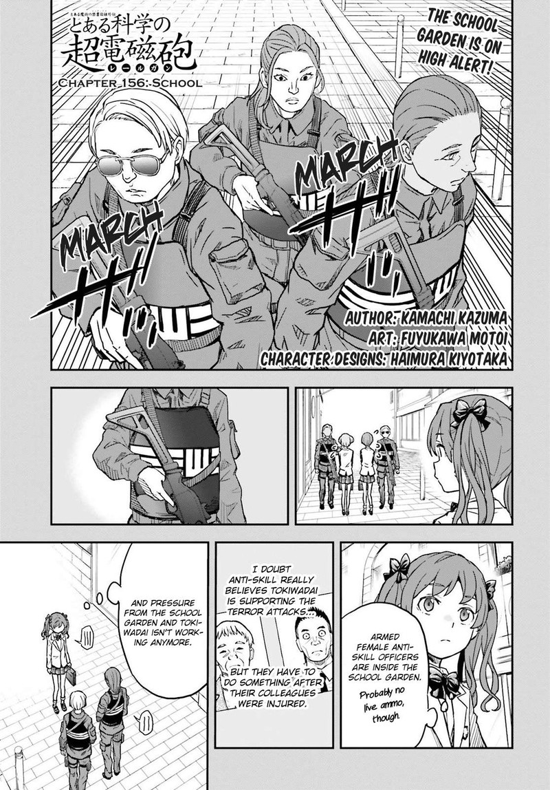 To Aru Kagaku No Choudenjibou Chapter 156 Page 1