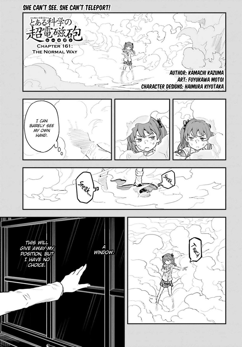 To Aru Kagaku No Choudenjibou Chapter 161 Page 1