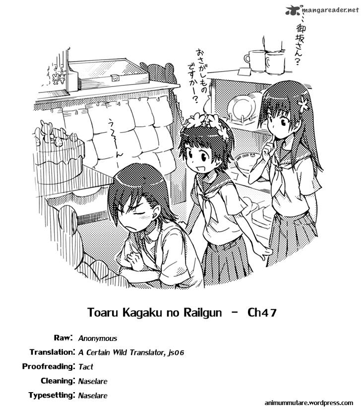 To Aru Kagaku No Choudenjibou Chapter 47 Page 29
