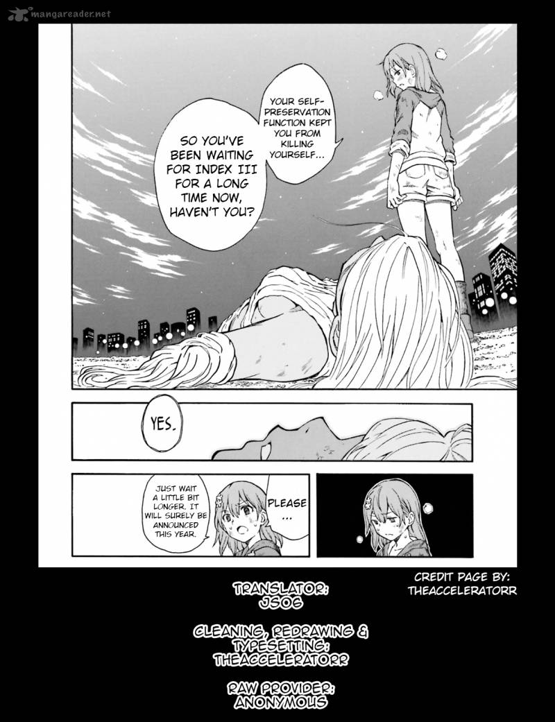 To Aru Kagaku No Choudenjibou Chapter 95 Page 32