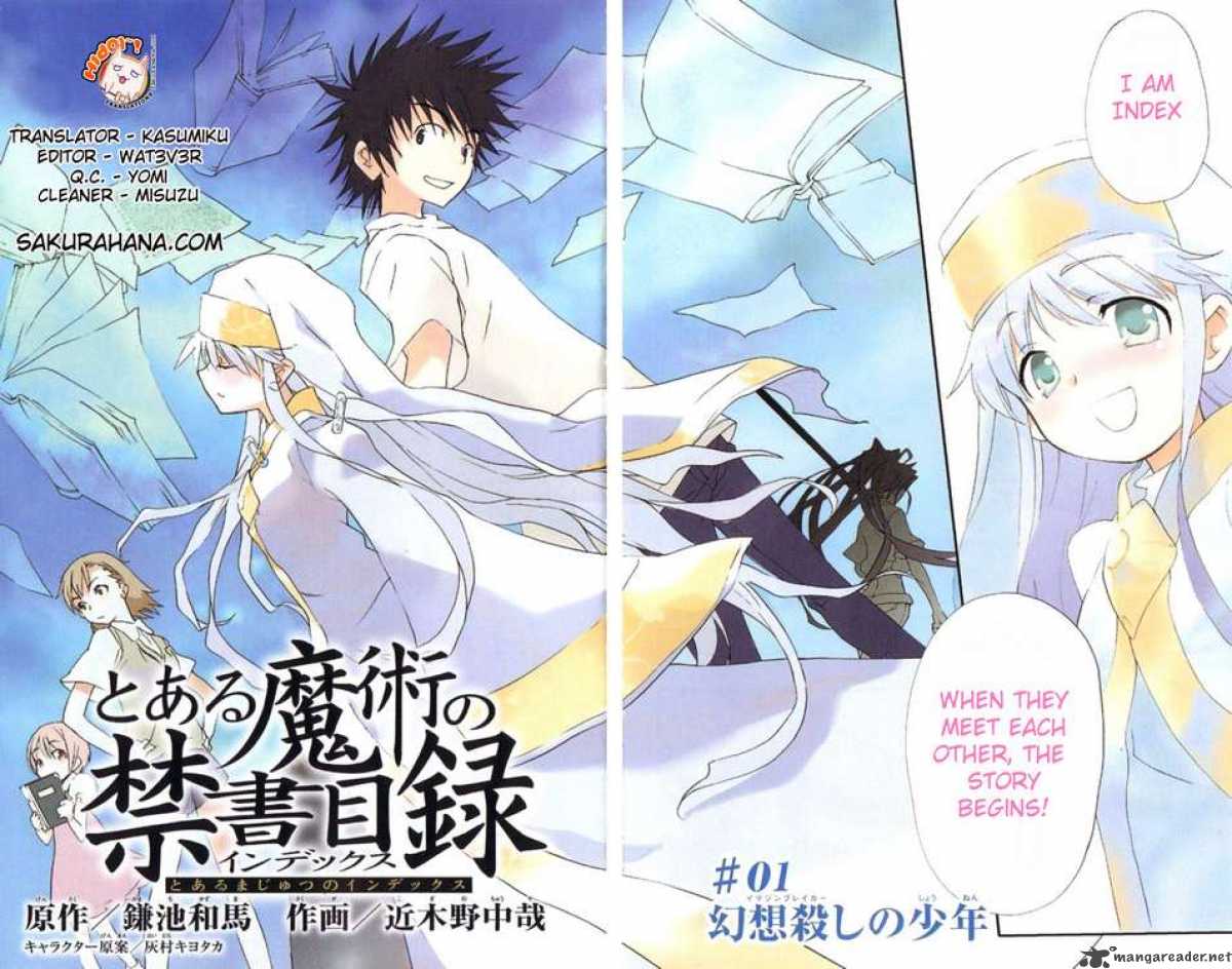 To Aru Majutsu No Index Chapter 1 Page 3