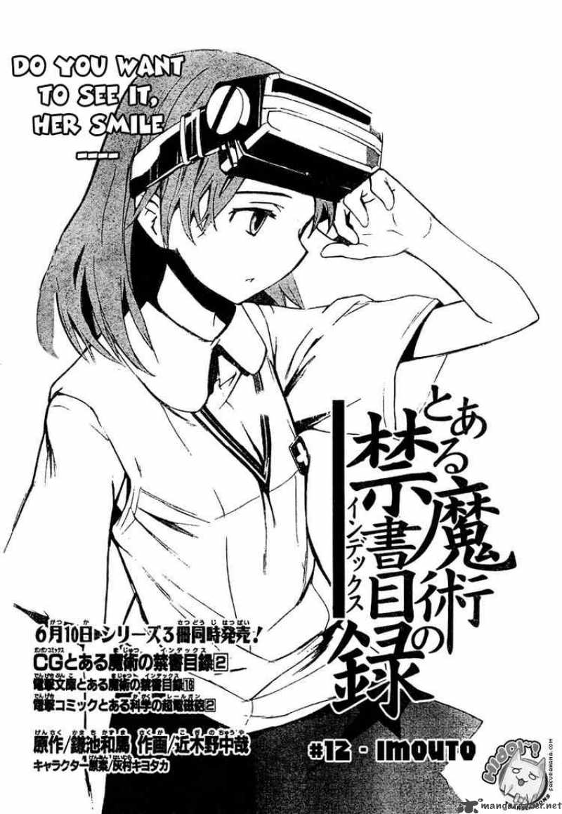 To Aru Majutsu No Index Chapter 12 Page 1