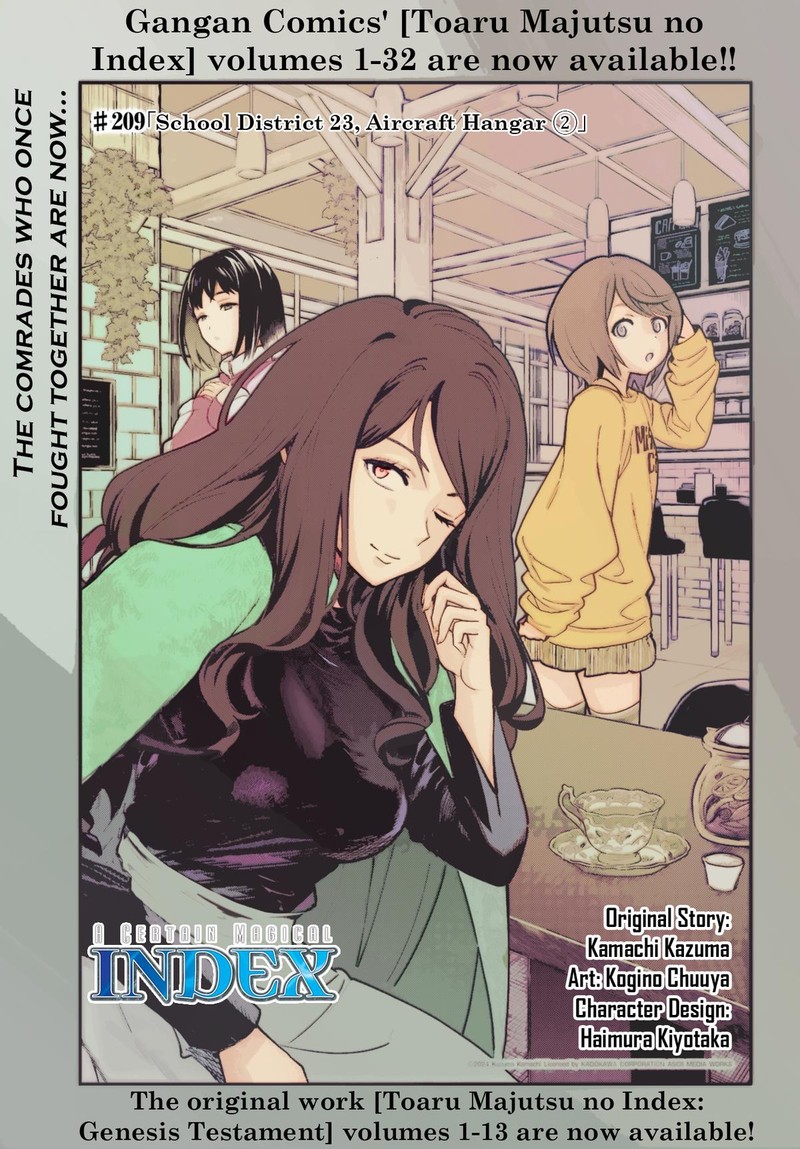 To Aru Majutsu No Index Chapter 209 Page 1