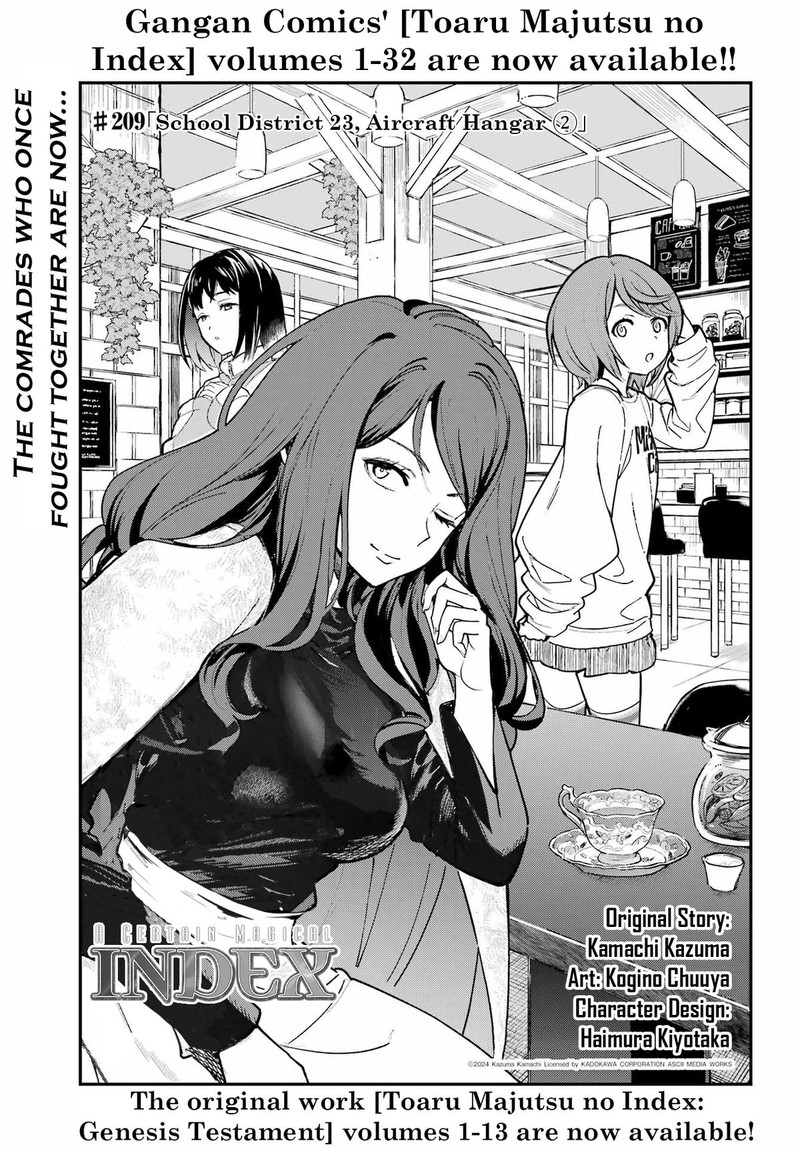 To Aru Majutsu No Index Chapter 209 Page 2
