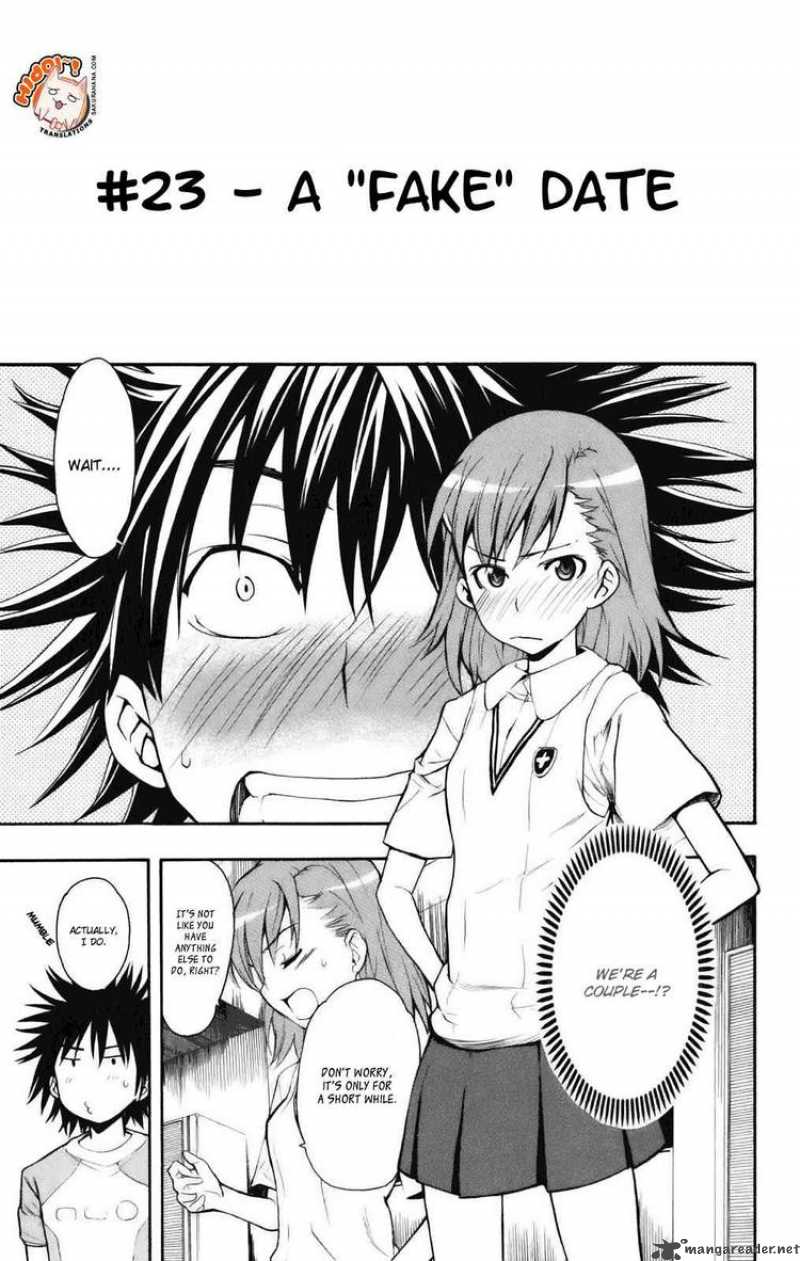 To Aru Majutsu No Index Chapter 23 Page 1