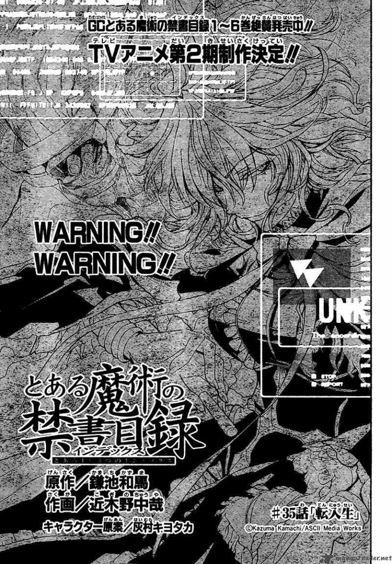 To Aru Majutsu No Index Chapter 35 Page 5