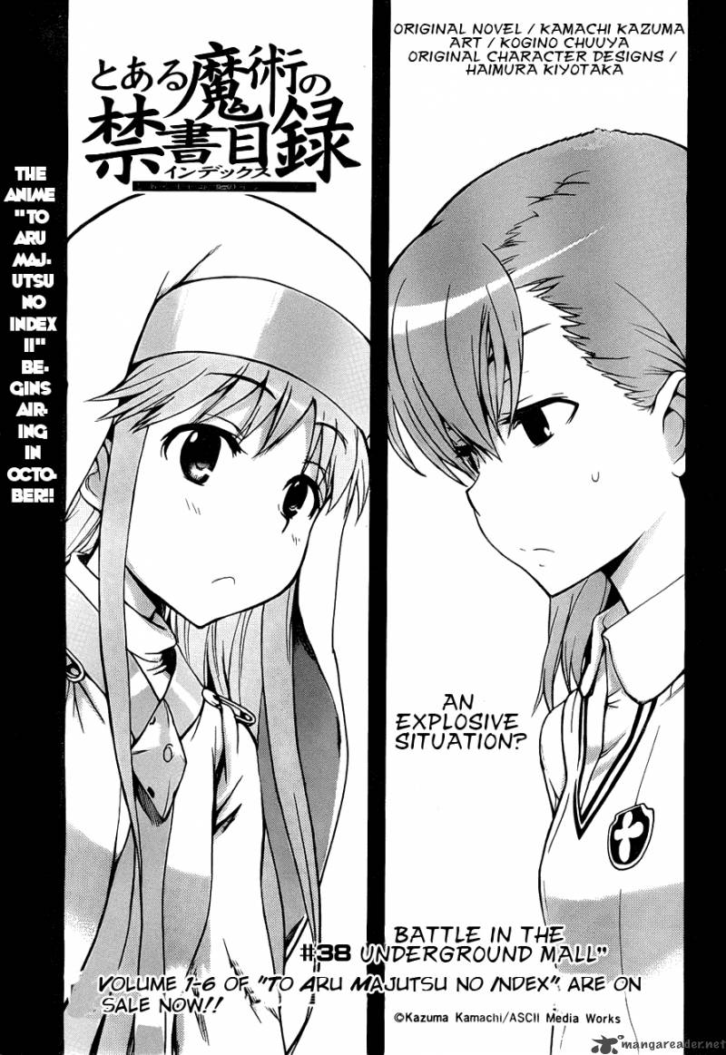 To Aru Majutsu No Index Chapter 38 Page 3