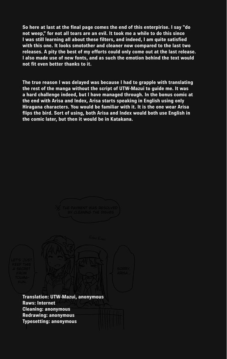 To Aru Majutsu No Kinsho Mokuroku Endymion No Kiseki Chapter 9 Page 42