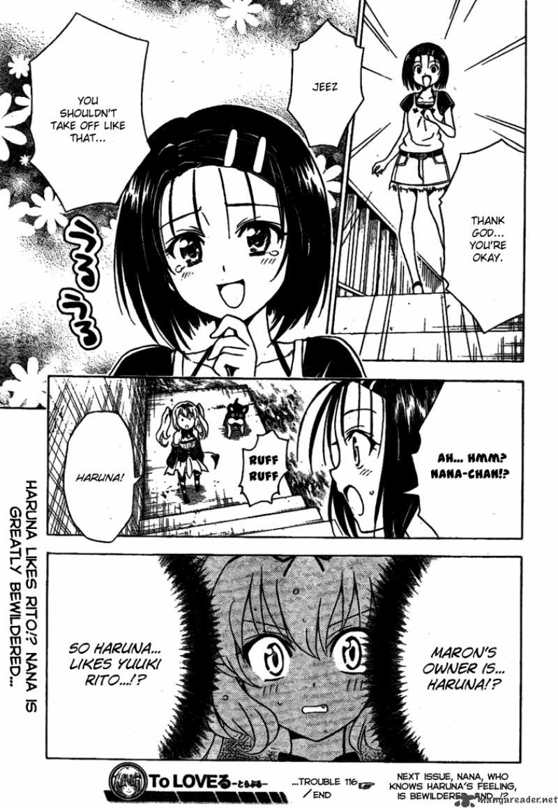 To Love Ru Chapter 116 Page 18