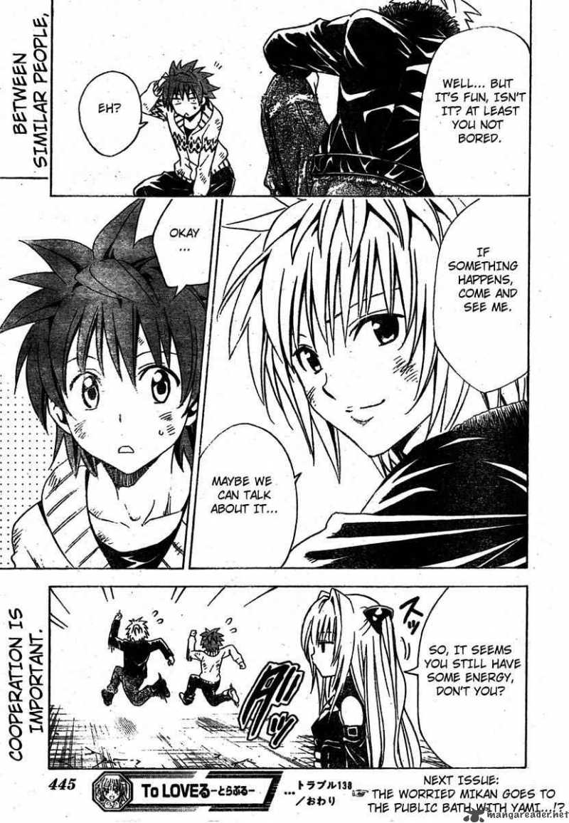 To Love Ru Chapter 138 Page 19